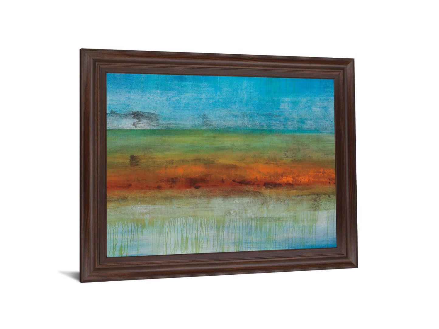 Rustic Glowscape - 28" x 34" Framed Wall Art Classy Art