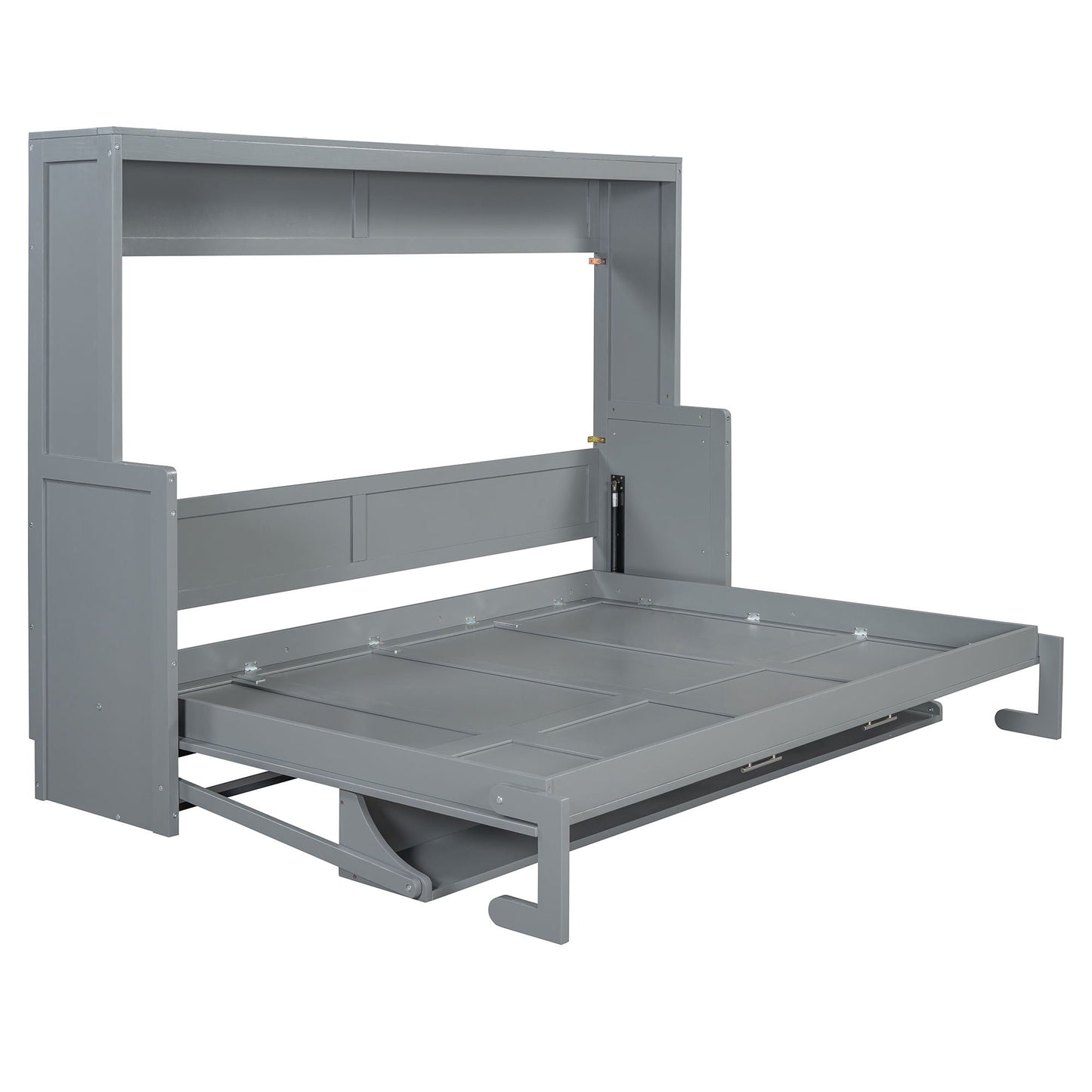 Murphy Bed With Hydraulic Lift & Desk Design Timeless Haven
