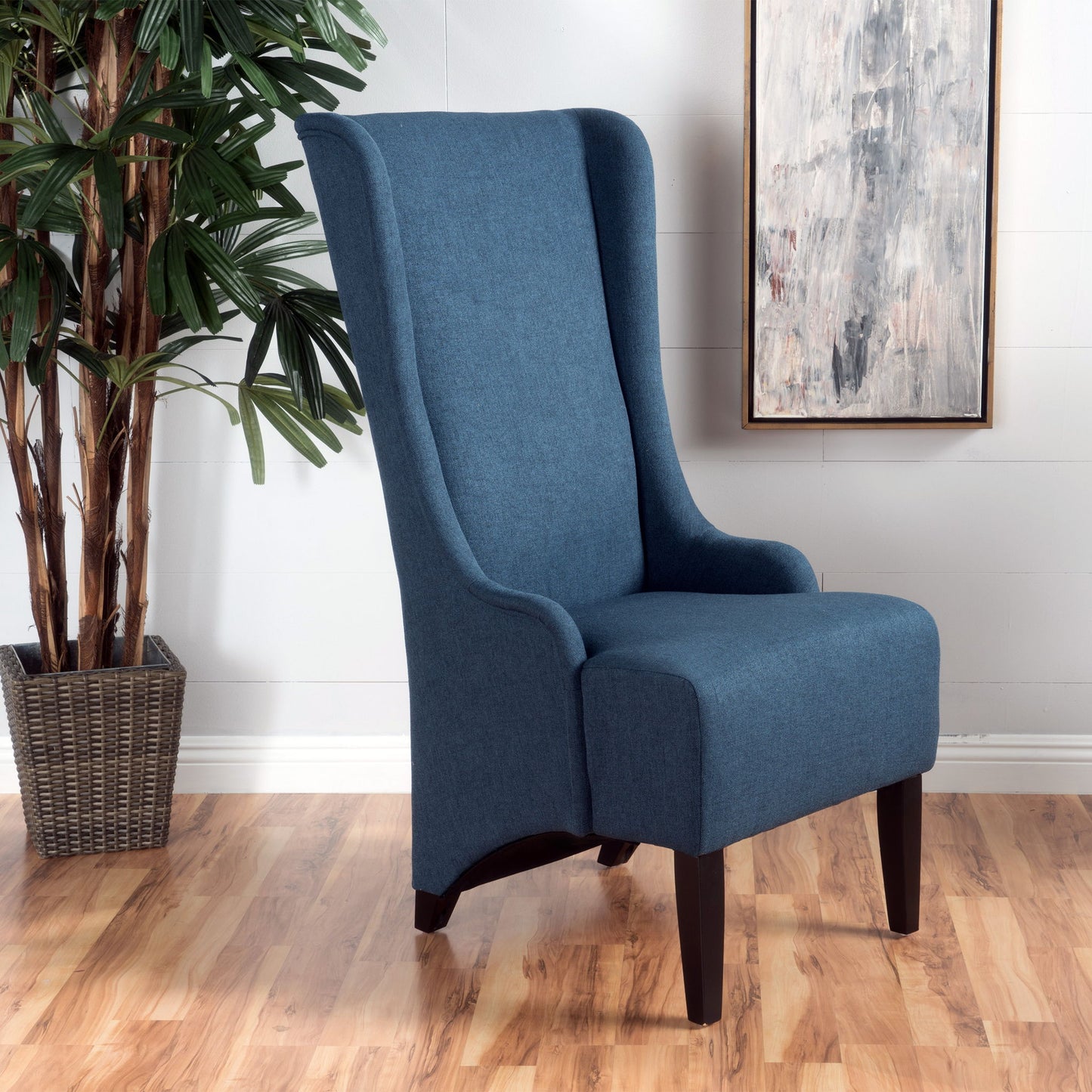 Alight - Upholstered Dining Chair With High Back And Birch Wood Legs (Set of 2) Noble House