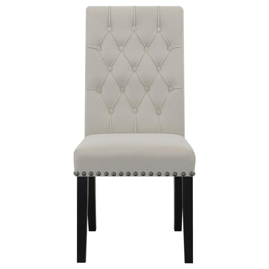 Alana - Upholstered Dining Side Chair (Set of 2) CoasterElevations