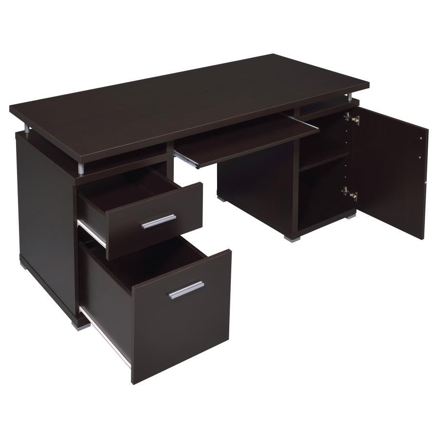 Tracy - 2-Drawer Office Computer Desk CoasterEveryday