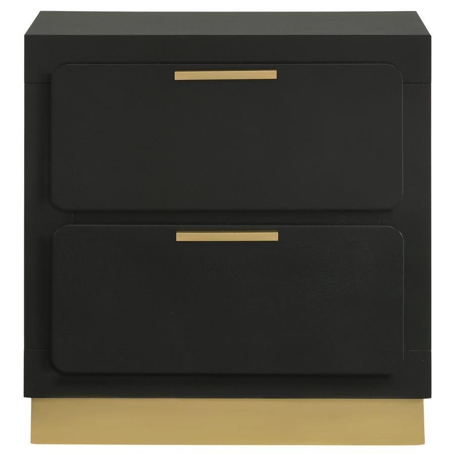Caraway - 2-Drawer Nightstand Coaster Fine Furniture