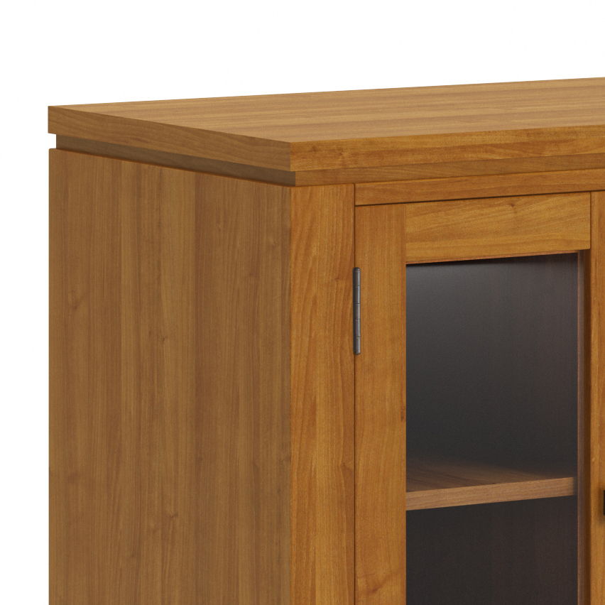 Cosmopolitan - Handcrafted Wide TV Media Stand Simpli-Home