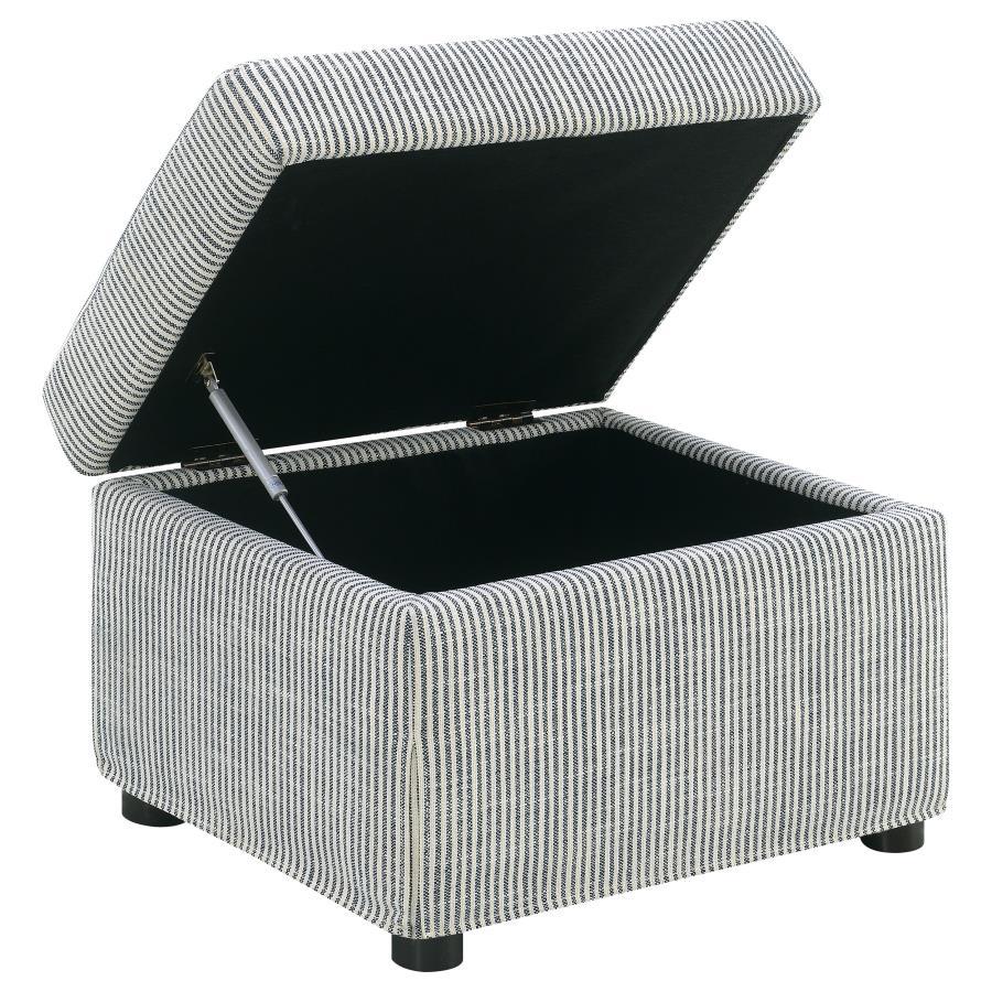 Winter - Upholstered Hydraulic Lift Top Storage Ottoman Coaster Fine Furniture