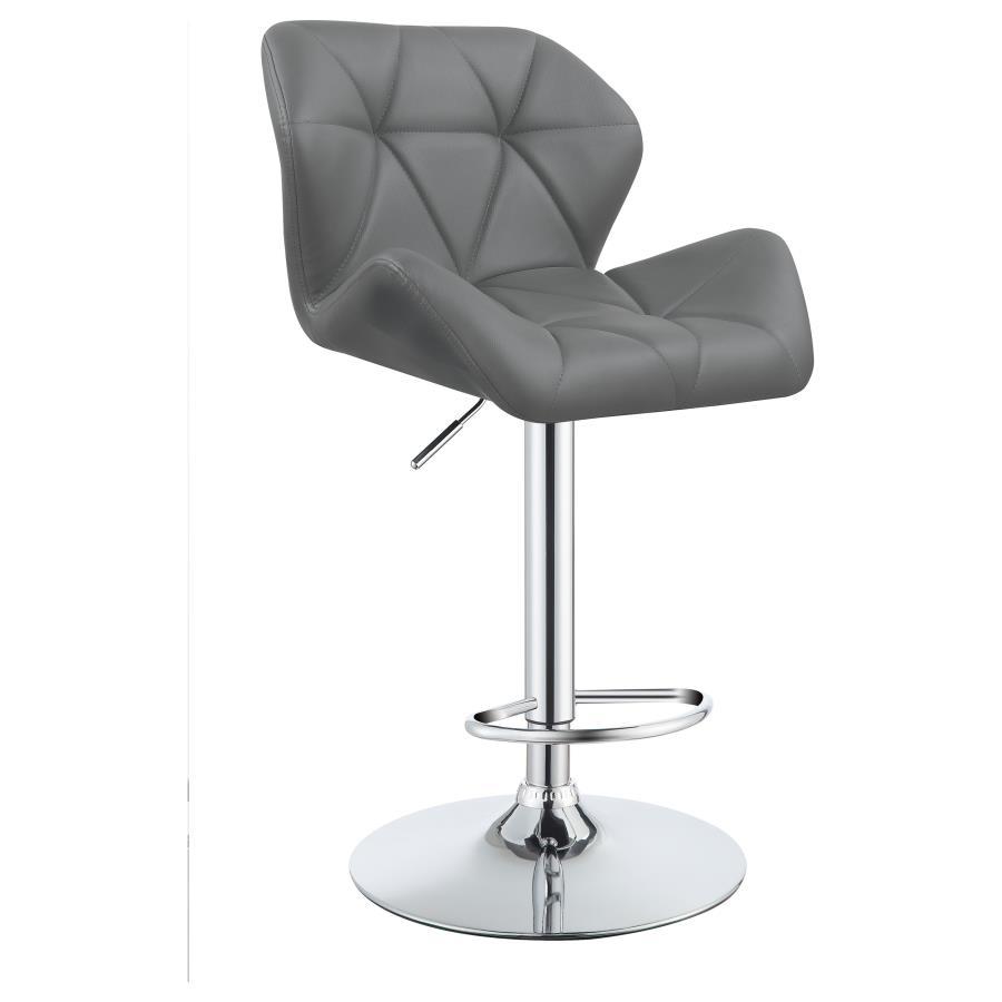Berrington - Upholstered Adjustable Bar Stools (Set of 2) CoasterEveryday