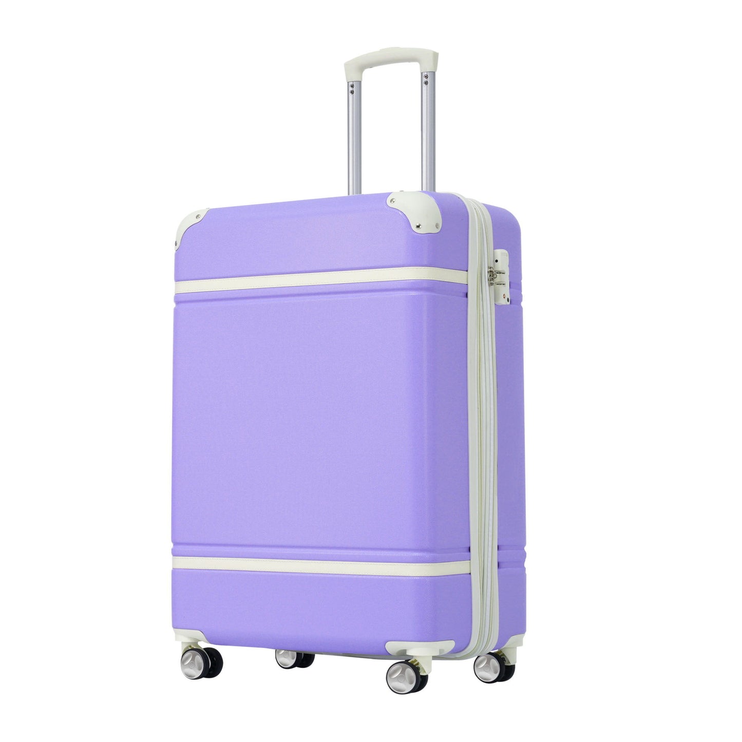 20" Luggage 1 Piece With Tsa Lock, Lightweight Suitcase Spinner Wheels, Carry On Vintage Luggage Daily Nest