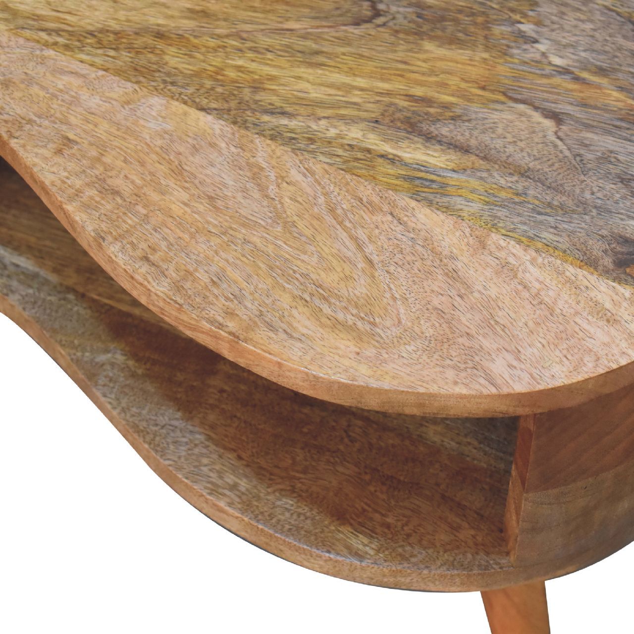 Wave Coffee Table With 1 Drawer Artisan Furniture