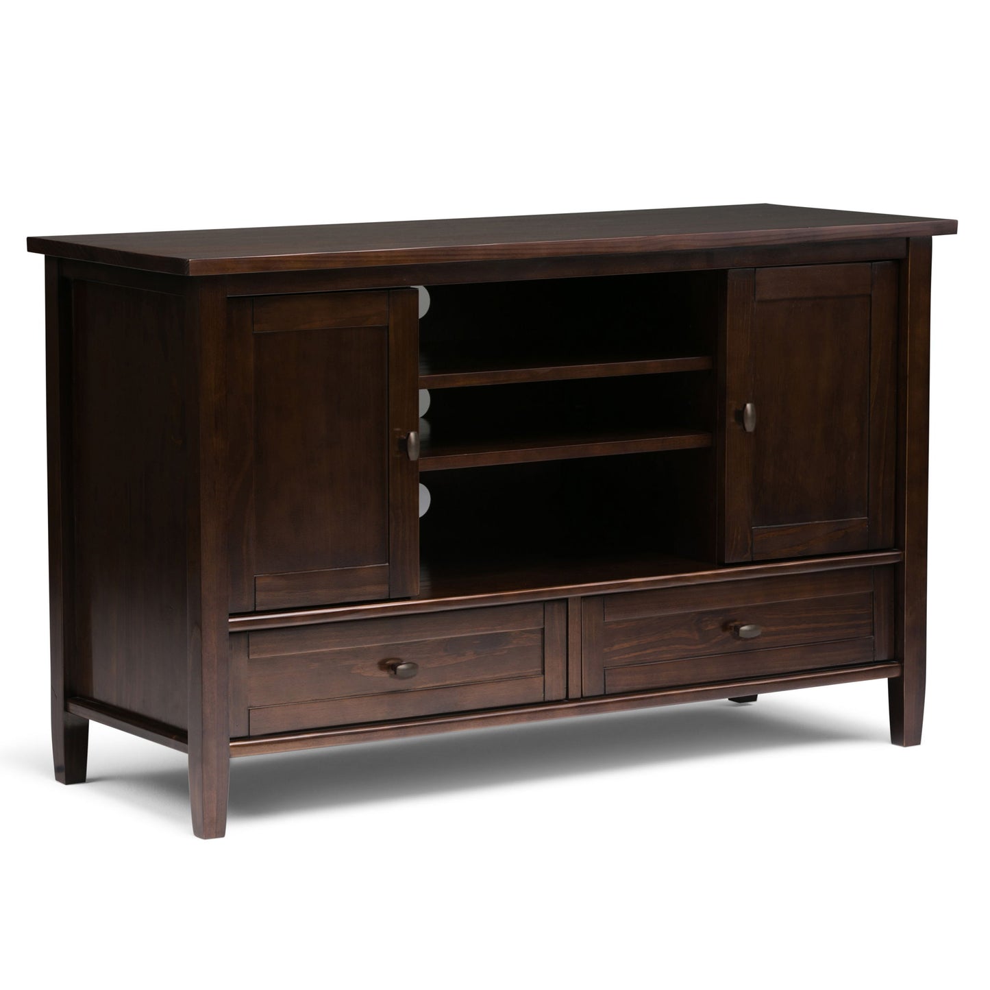 Warm Shaker - TV Media Stand Handcrafted Simpli-Home