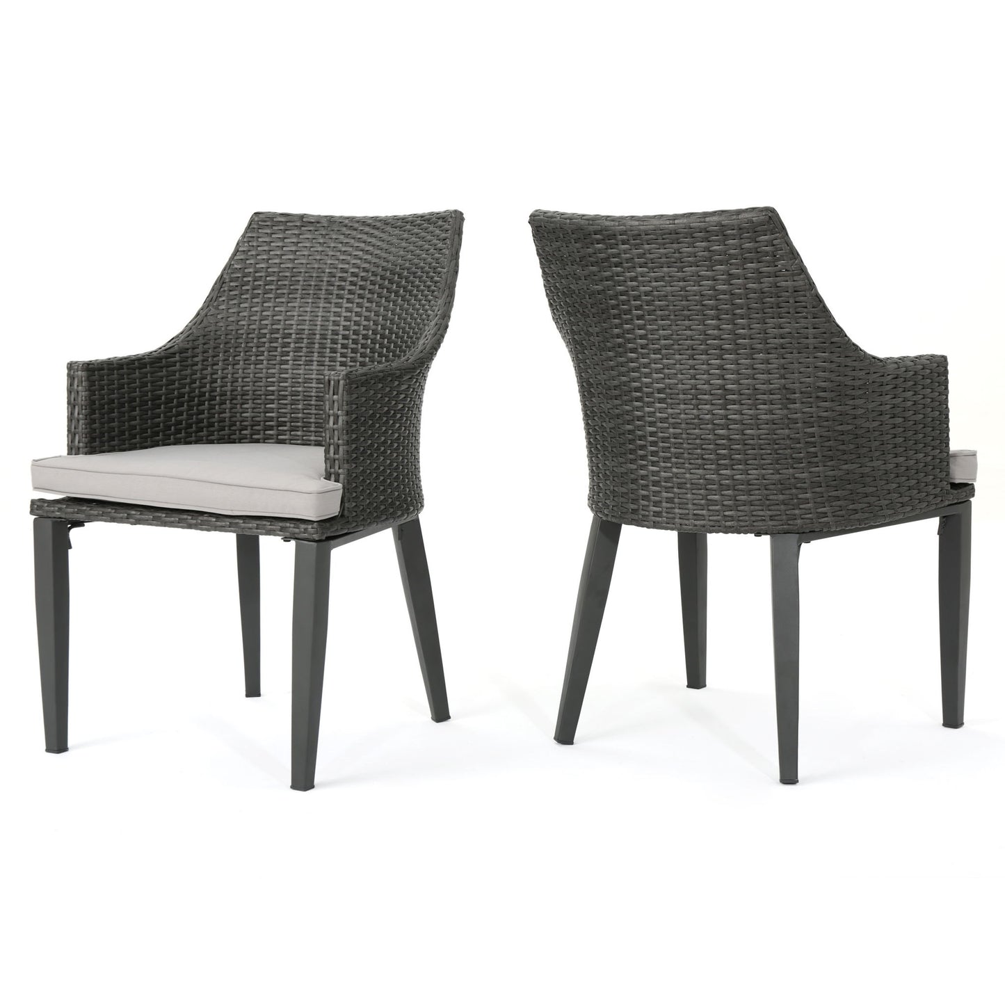 Hillhurst - Outdoor Chair Comfortable, Weather Resistant Cushion (Set of 2) Noble House