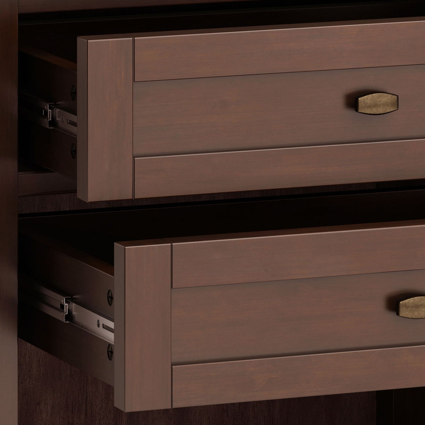 Warm Shaker - Handcrafted Bedside Table Simpli-Home