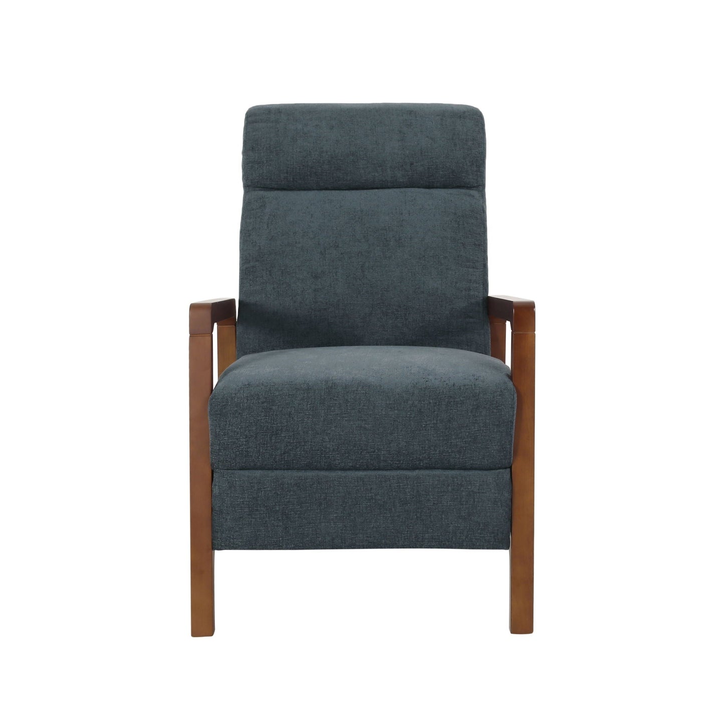 Contemporary Wide Hand Manual Club Recliner Noble House