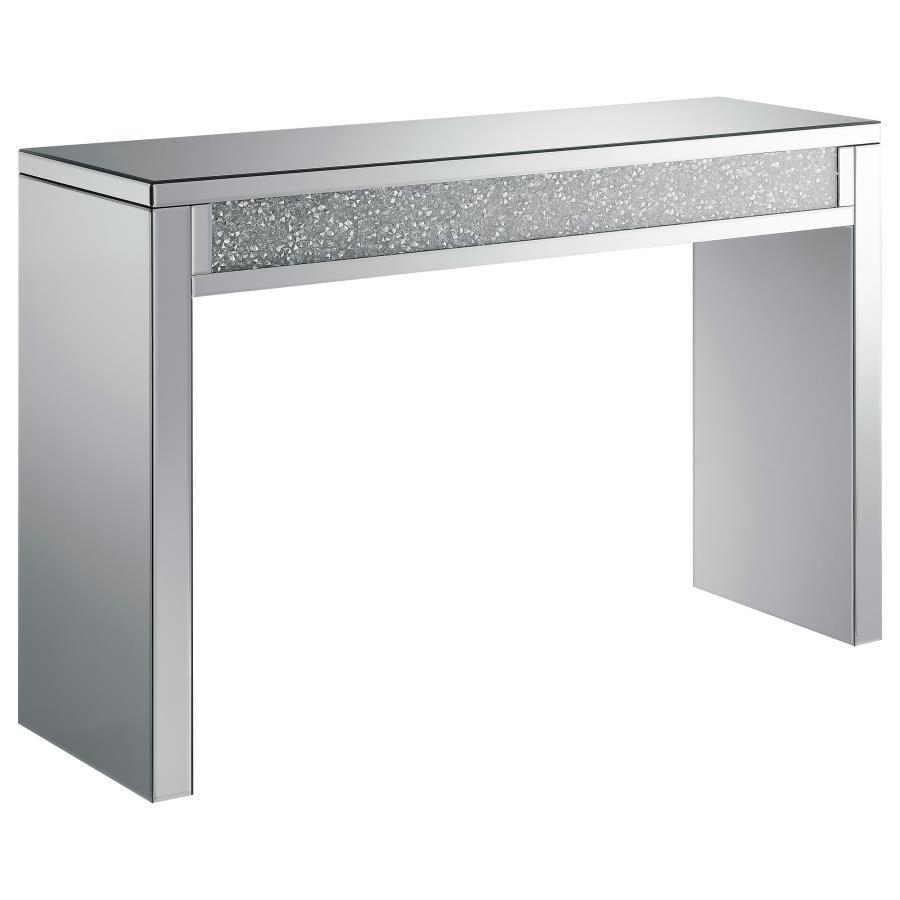 Gillian - Mirrored Acrylic Entryway Console Table - Silver CoasterElevations