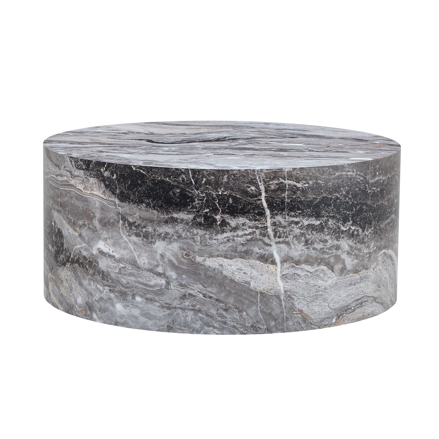 Cylindrical Coffee Table With Material For Living Room Home Essentials