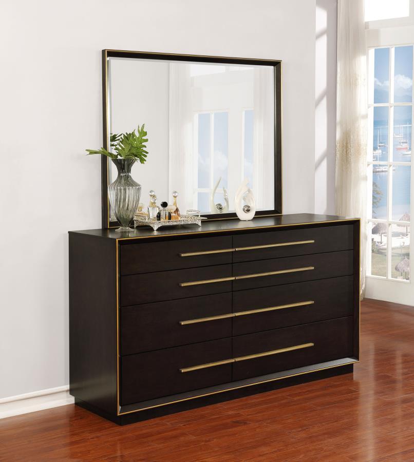 Durango - 8-Drawer Dresser With Mirror CoasterElevations