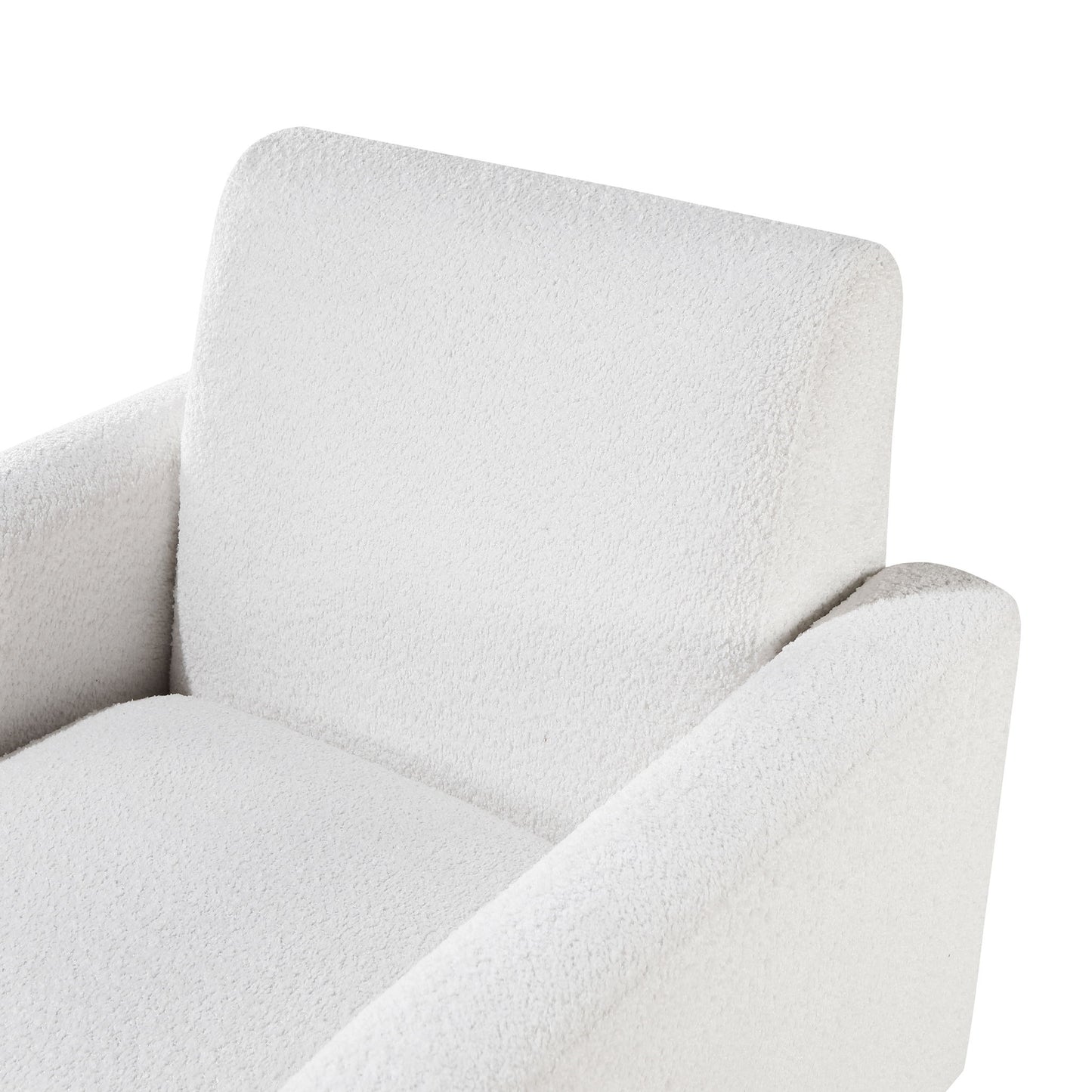 Caius - Arm Chair - White Ridgecrest Home