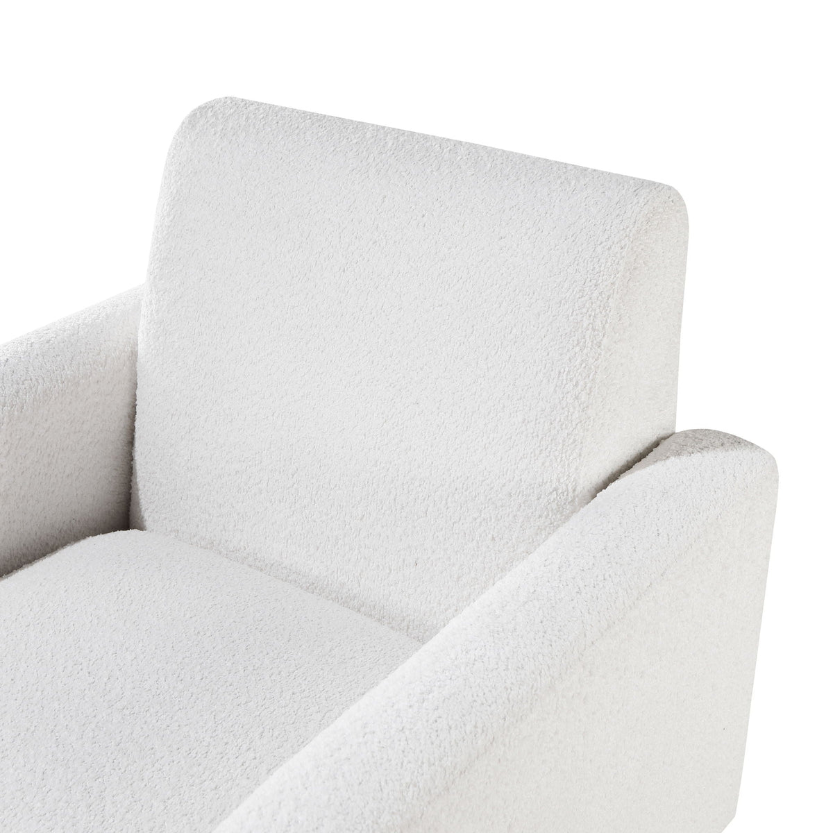Caius - Arm Chair - White Ridgecrest Home