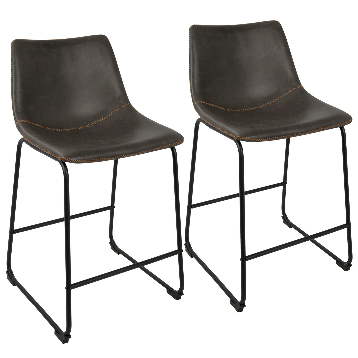 Duke - Industrial Side Chair (Set of 2) Lumi Source