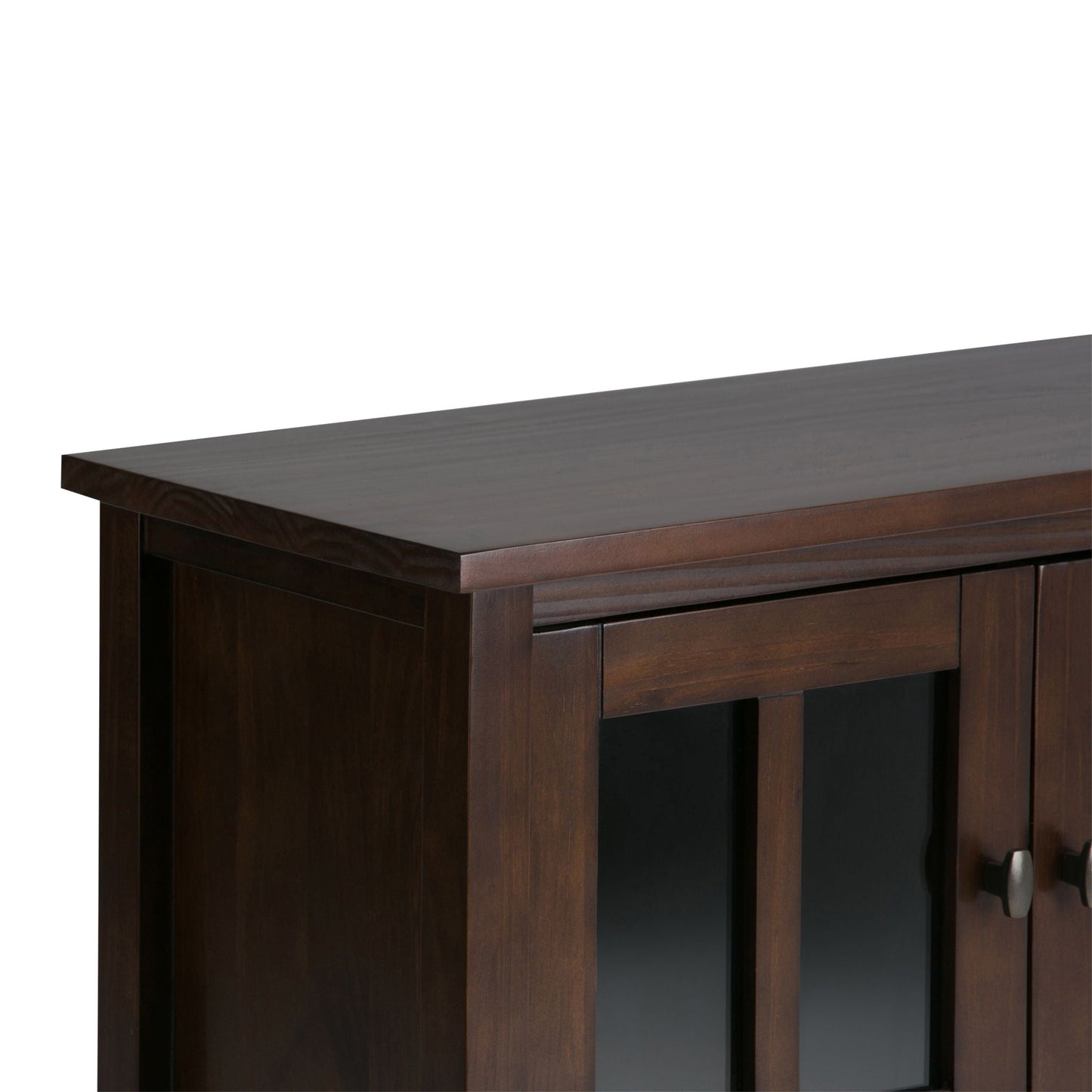 Warm Shaker - Handcrafted Low Storage Cabinet Simpli-Home