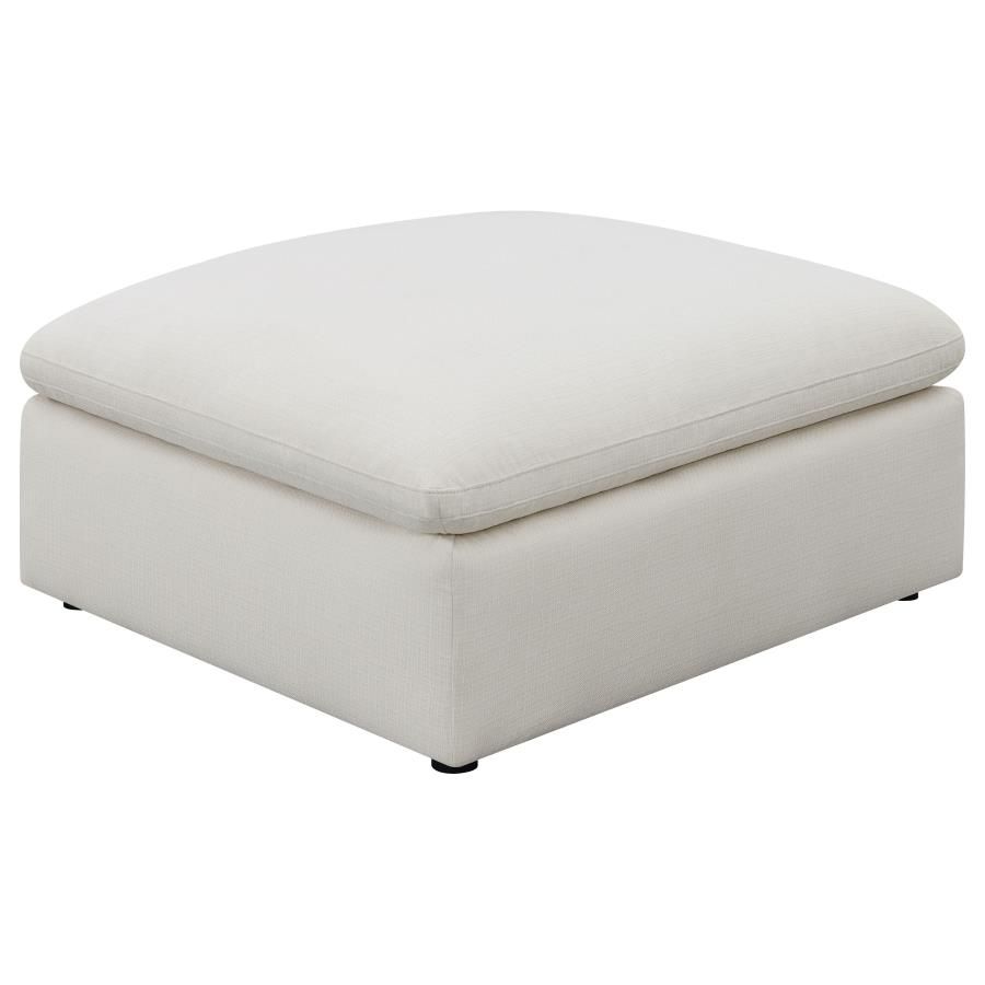 Hobson - Square Upholstered Ottoman CoasterElevations