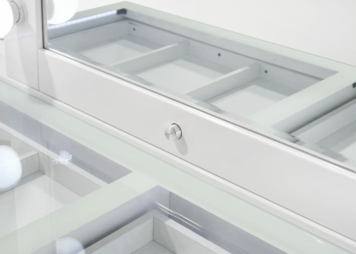 Luxo - Vanity Desk - White Crown Mark