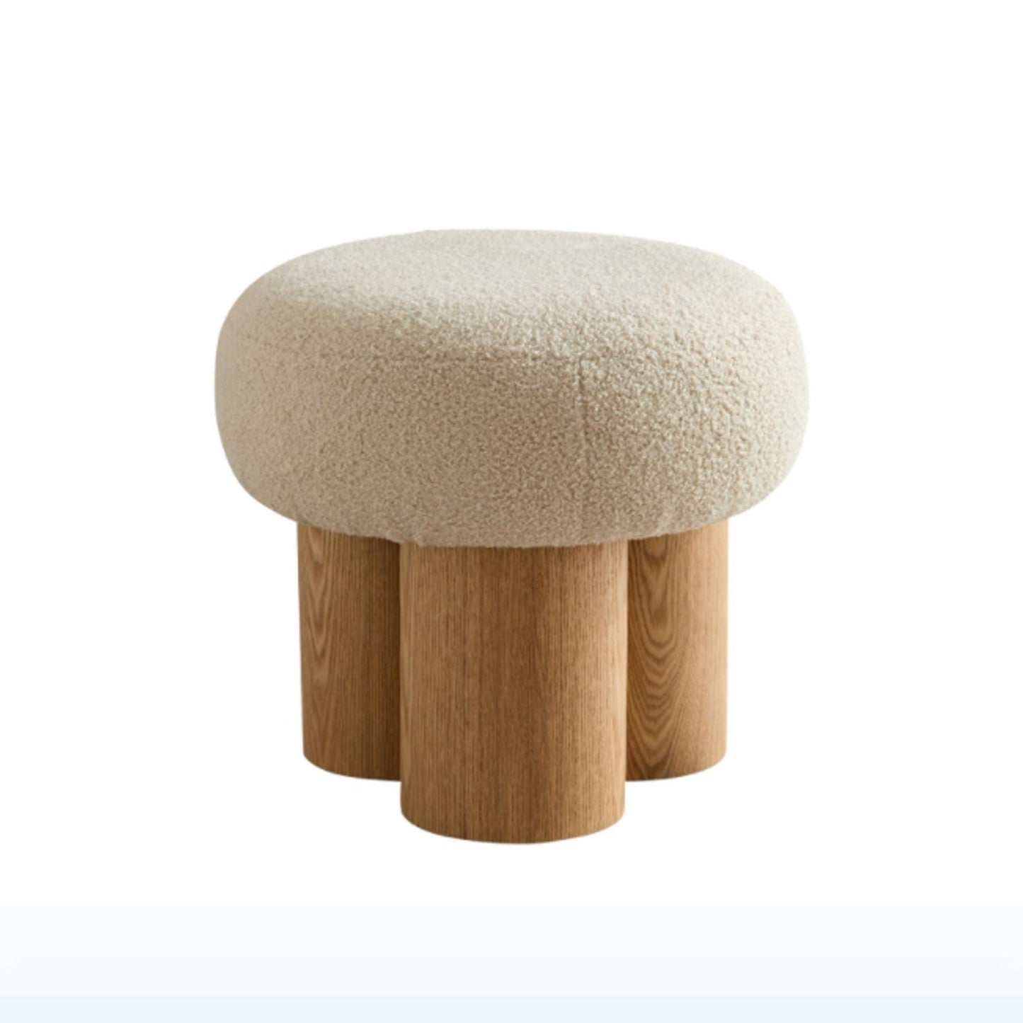 Versatile Mushroom Stool With Cushion Home Essentials
