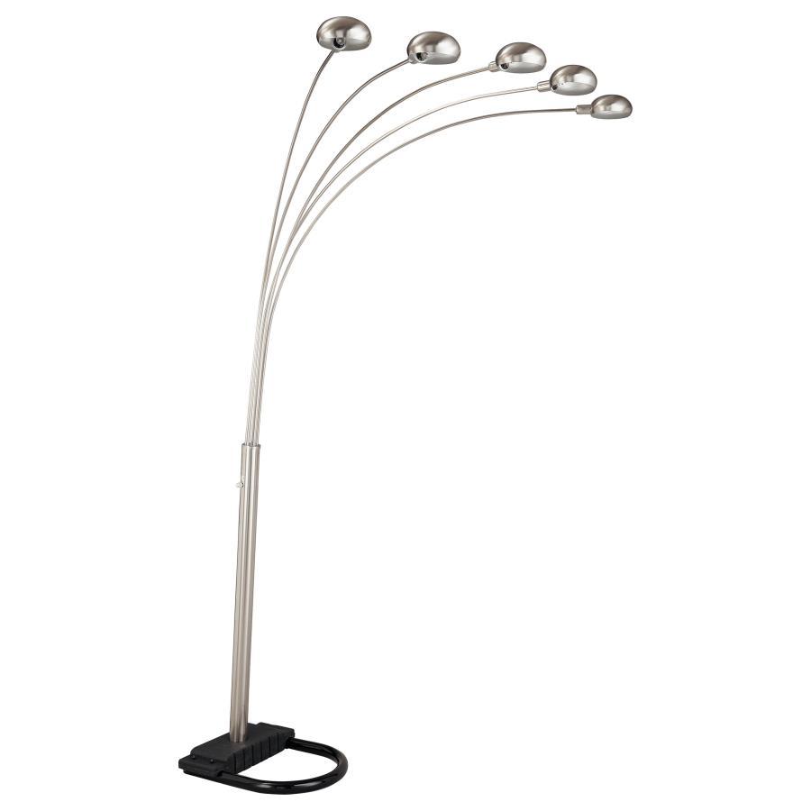 Kayd - Arc 5-light Dome Shade Metal Floor Lamp CoasterEssence