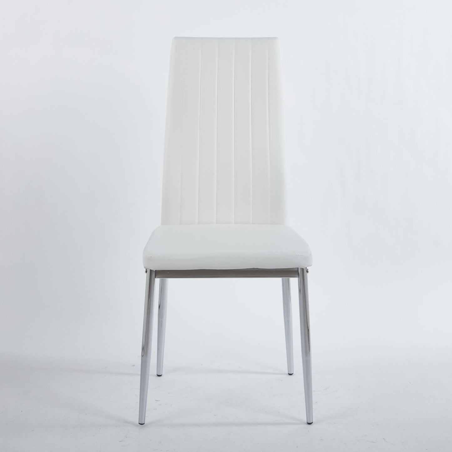Chrome Leg Dining Chair (Set of 4) Home Essentials