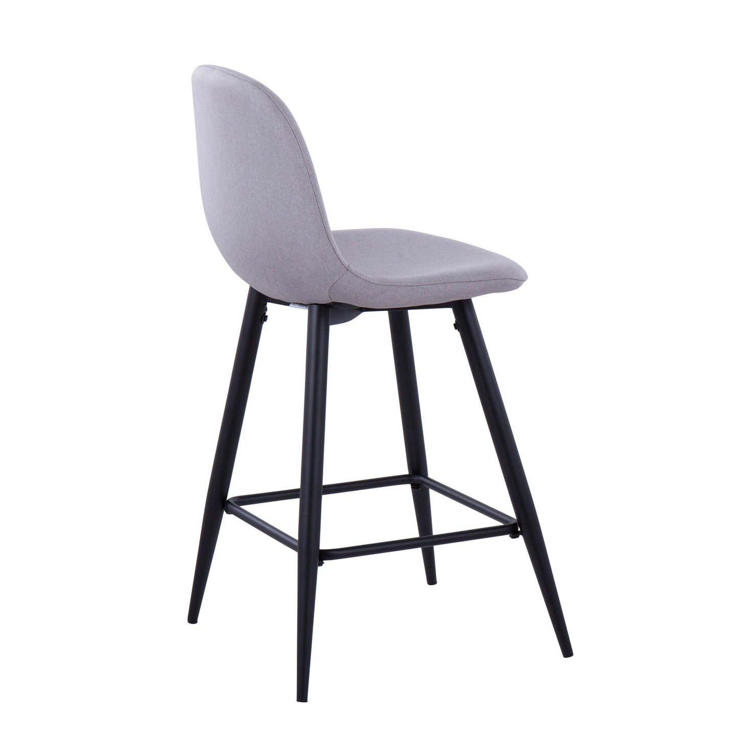 Pebble - Mid Century Casual Comfort Modern Counter Stool (Set of 2) Lumi Source