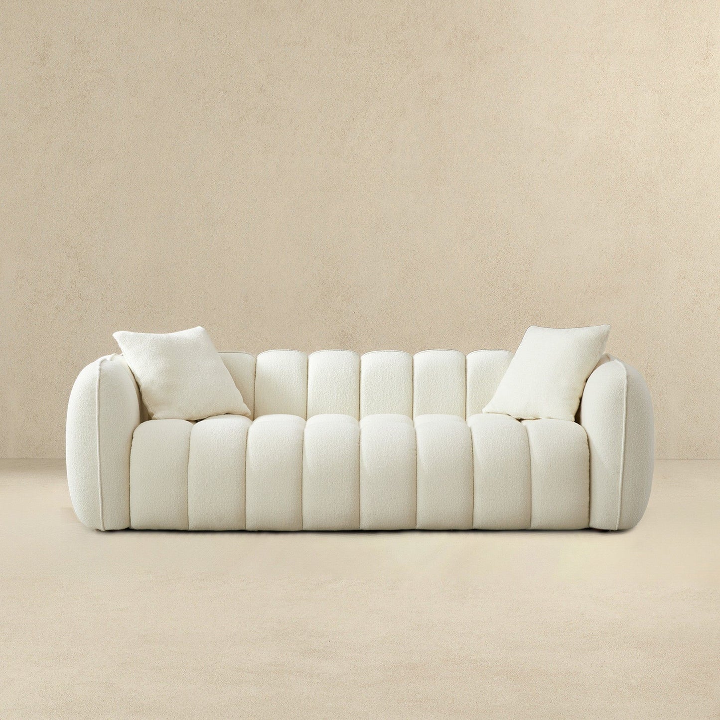 Marissa - Sofa - Cream / White