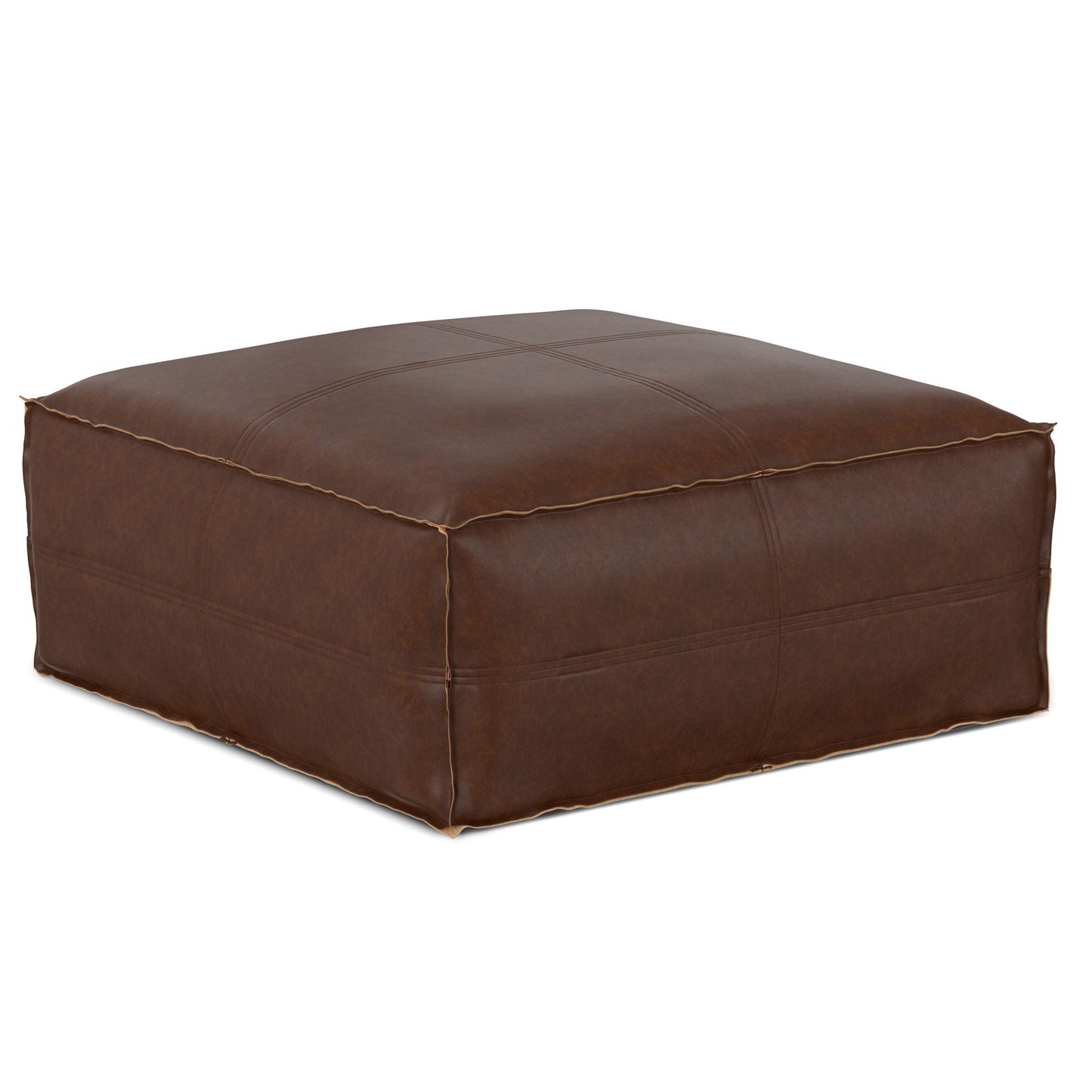 Brody - Large Square, Coffee Table Pouf Simpli-Home