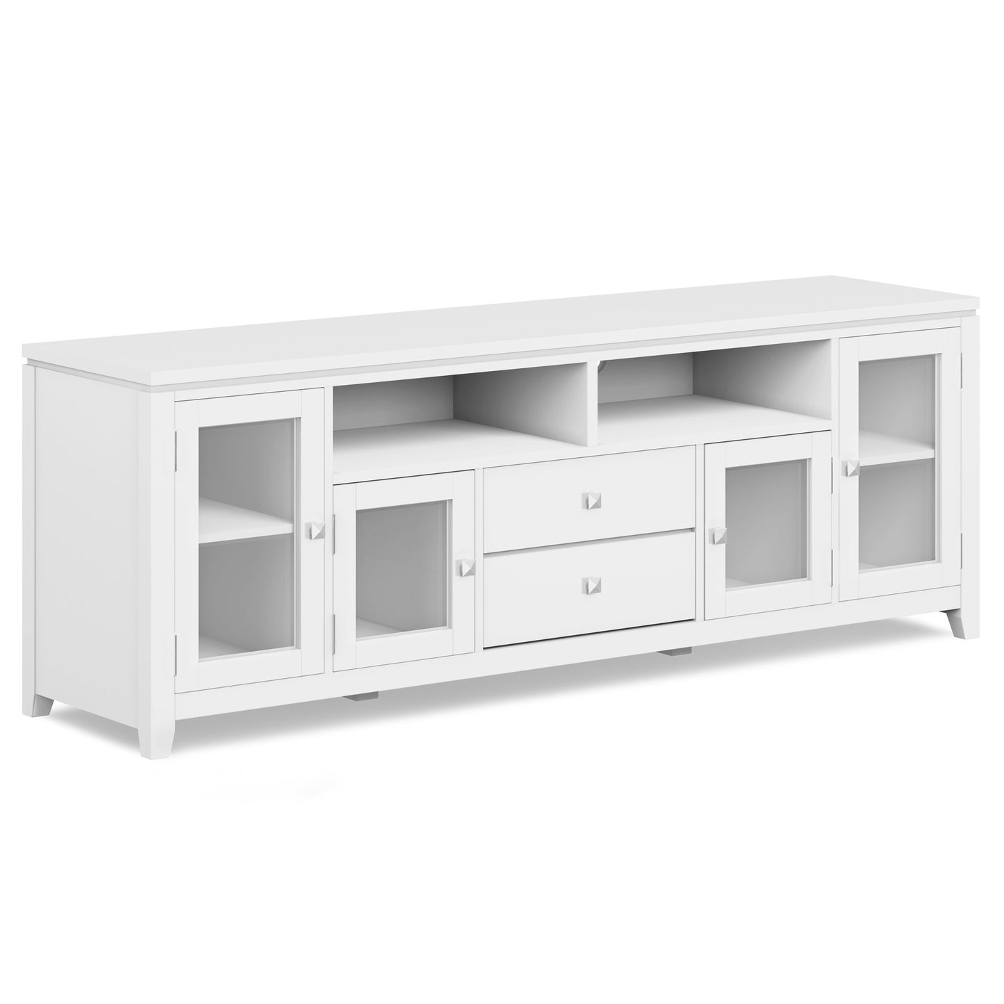 Cosmopolitan - Handcrafted Wide TV Media Stand Simpli-Home