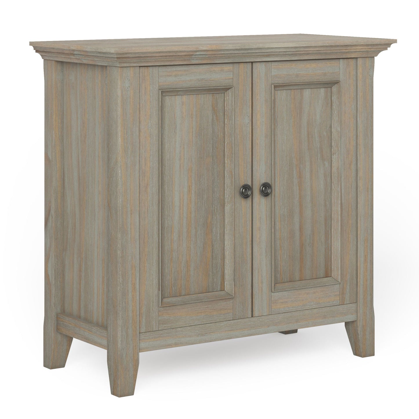 Amherst - Handcrafted Low Storage Cabinet Simpli-Home
