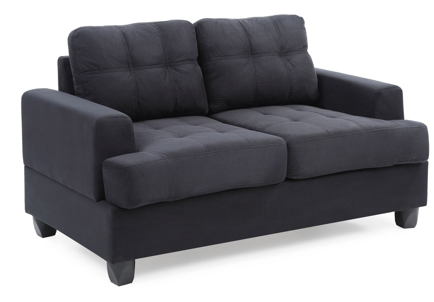 Stylish Transitional Loveseat For Two Glory Furniture