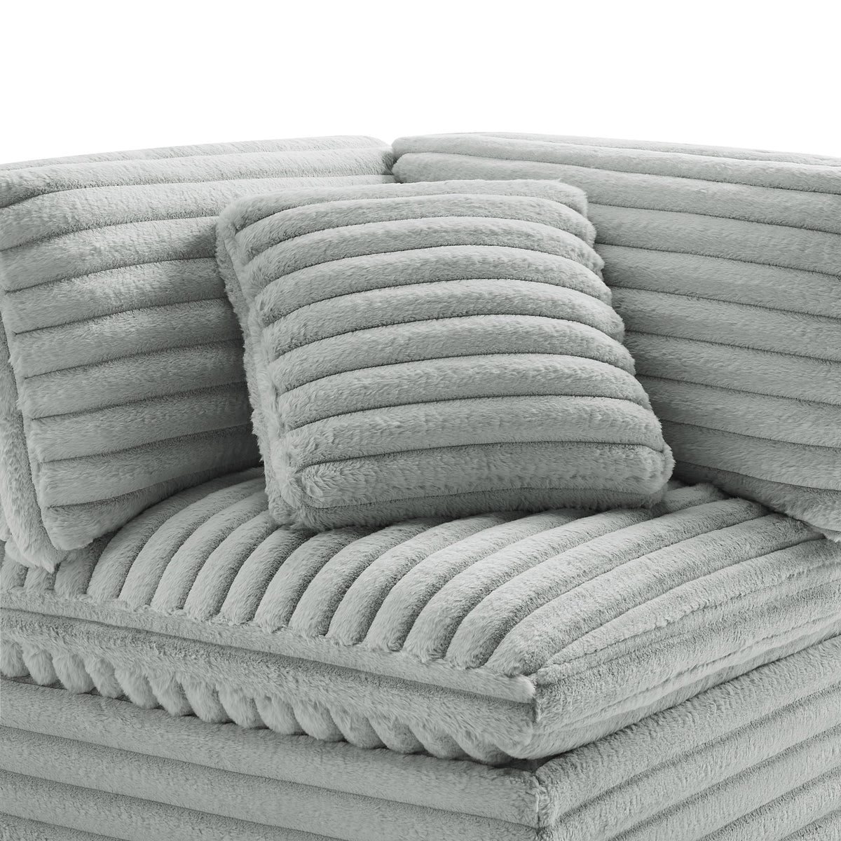 Jenny - 5 Piece Sectional - Gray Ridgecrest Home
