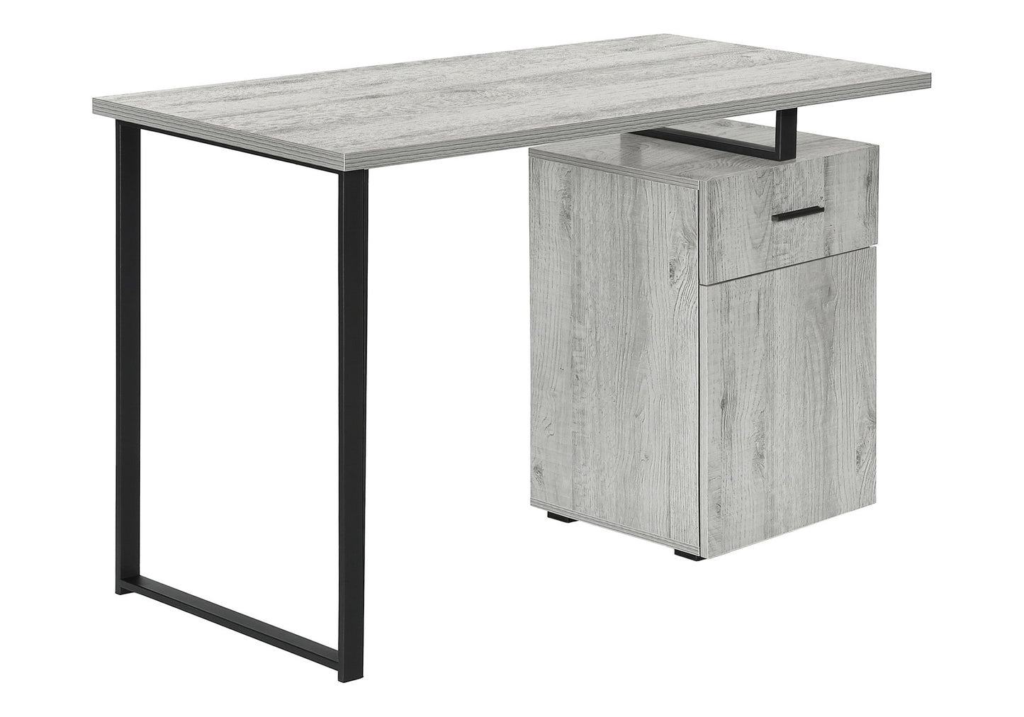 Computer Desk, Home Office, Laptop, Left, Right Set-Up, Storage Drawers, Work, Contemporary, Modern 8th Street