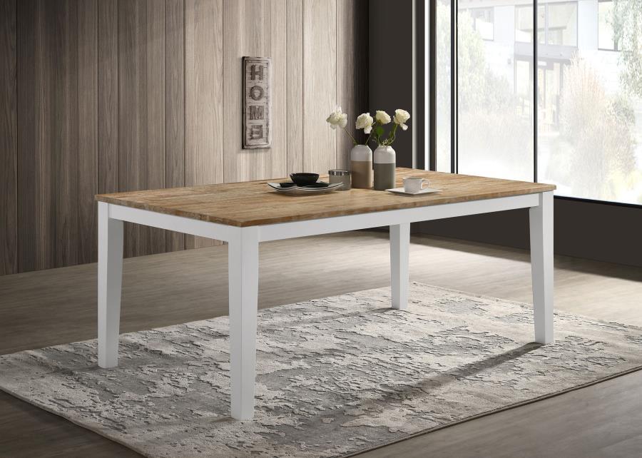 Hollis - Rectangular Wood Dining Table - Brown Coaster Fine Furniture