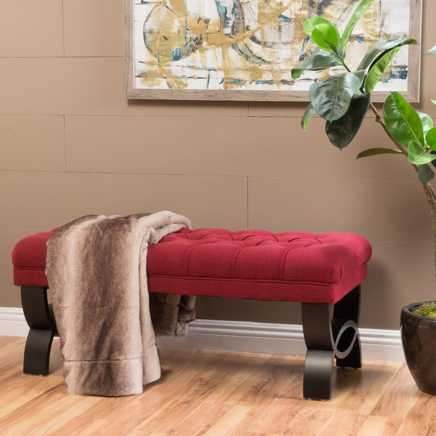 Hilton - Ottoman Bench Classic Style Noble House