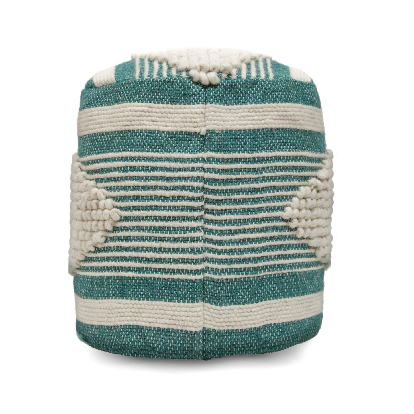 Diamond - Handcrafted Cylindrical Pouf Home Essentials