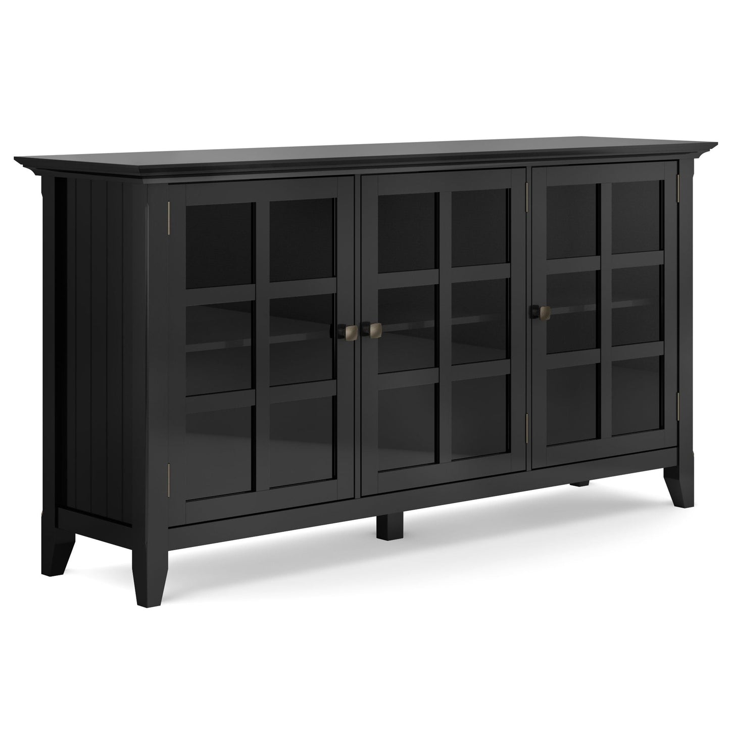 Acadian - Wide Storage Cabinet Handcrafted Simpli-Home