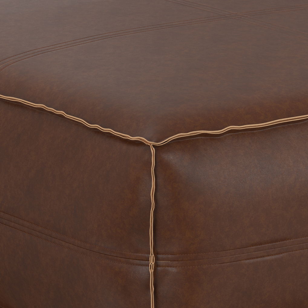 Brody - Large Square, Coffee Table Pouf Simpli-Home