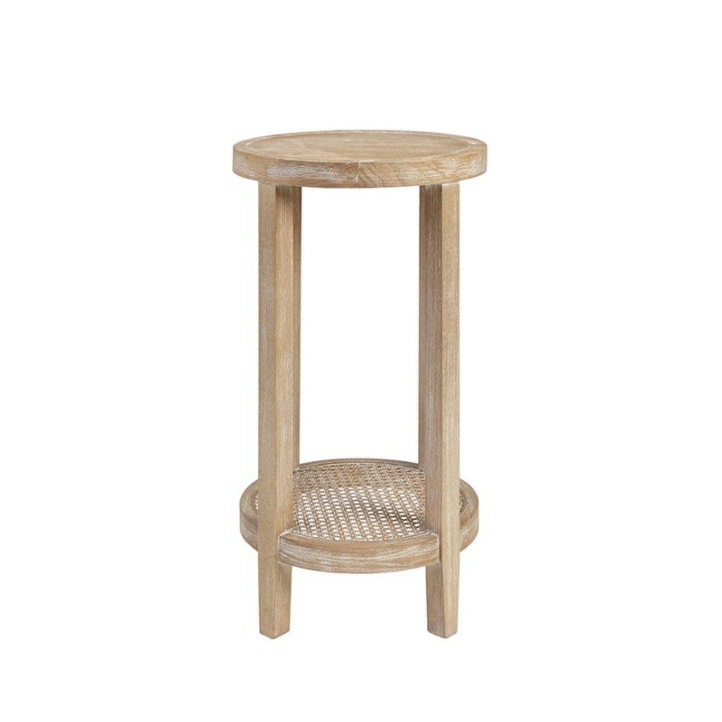 Bedford - Round Accent Table - Reclaimed Wheat JLA