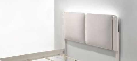 Laveda - Boucle Bed With LED Acme