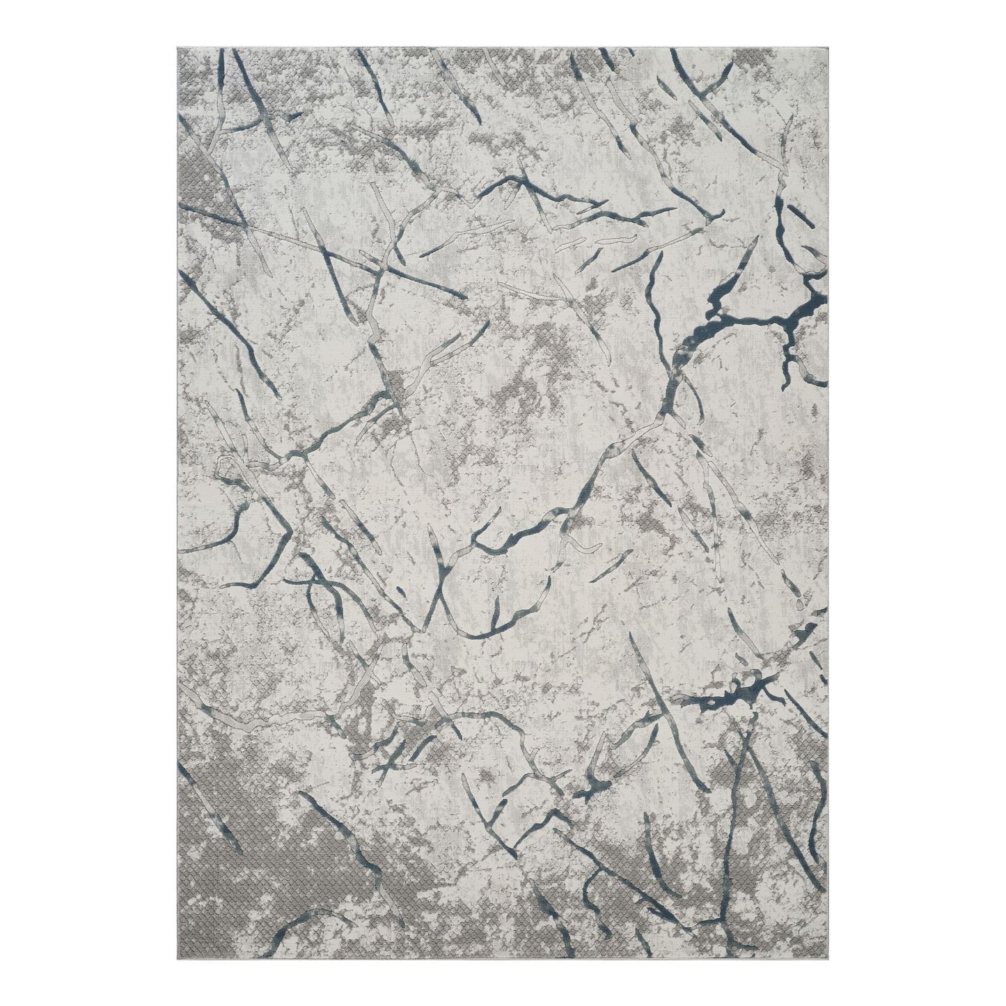 Geometrix - Contemporary Area Rug With Geometric 3D Effect Icona Home Decor