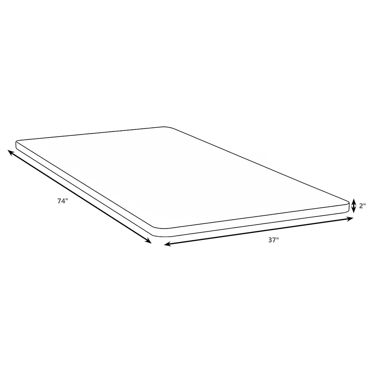 Adams - Bunkie Board Furniture Max