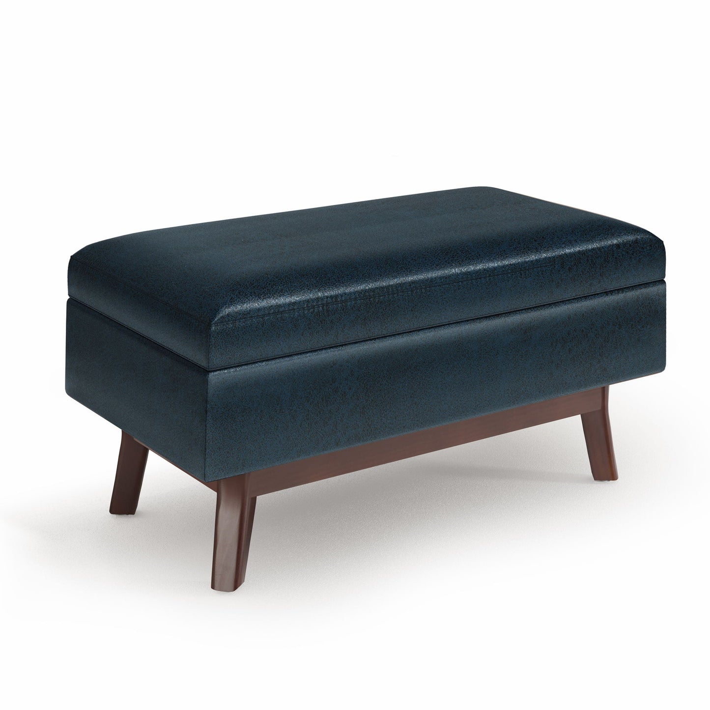 Owen - Upholstered Rectangular Storage Ottoman Simpli-Home