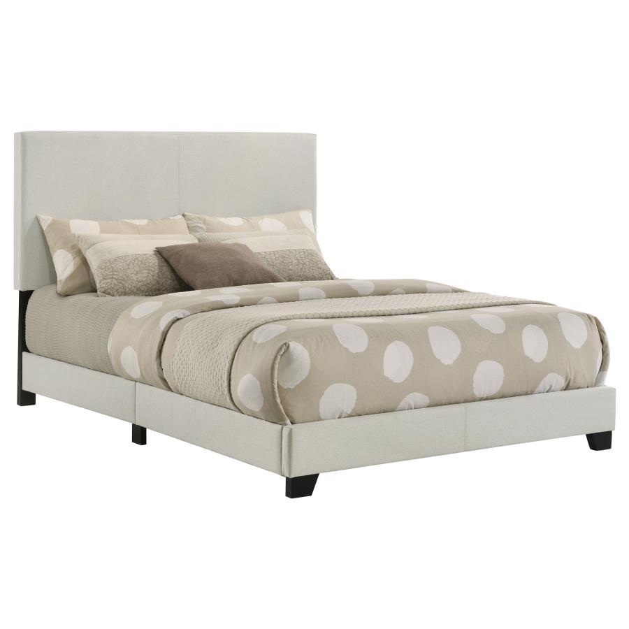 Dorian - Upholstered Panel Bed CoasterEveryday