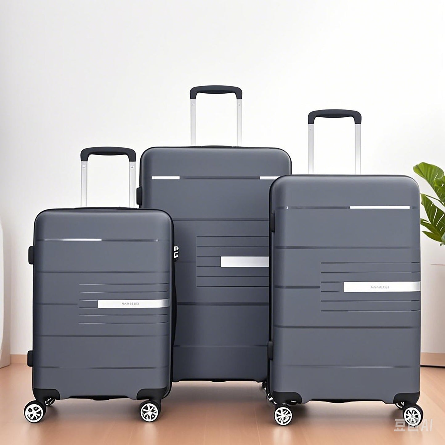 Hardshell Suitcase Double Spinner Wheels Luggage Sets, Lightweight With Tsa Lock, 3 Piece Set Daily Nest