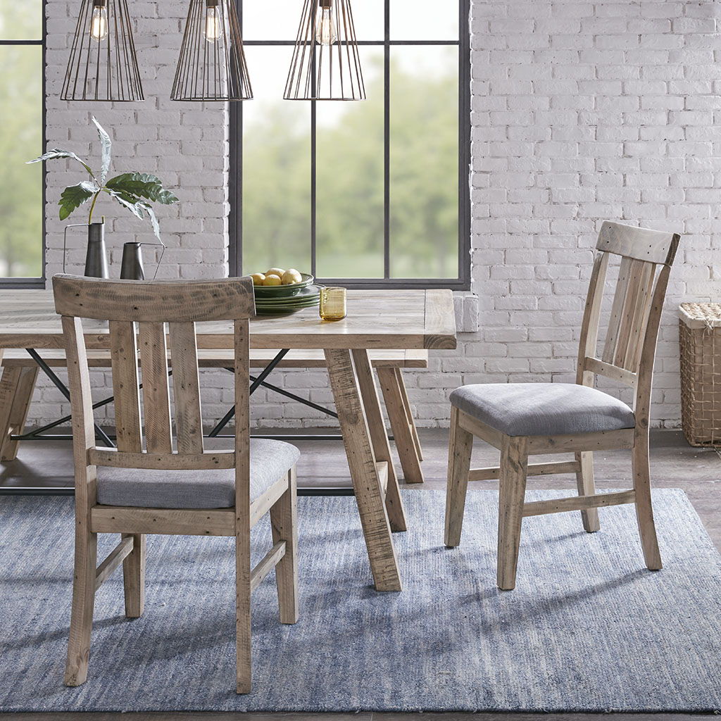 Sonoma - Dining Side Chair (Set of 2) - Natural / Gray INK+IVY