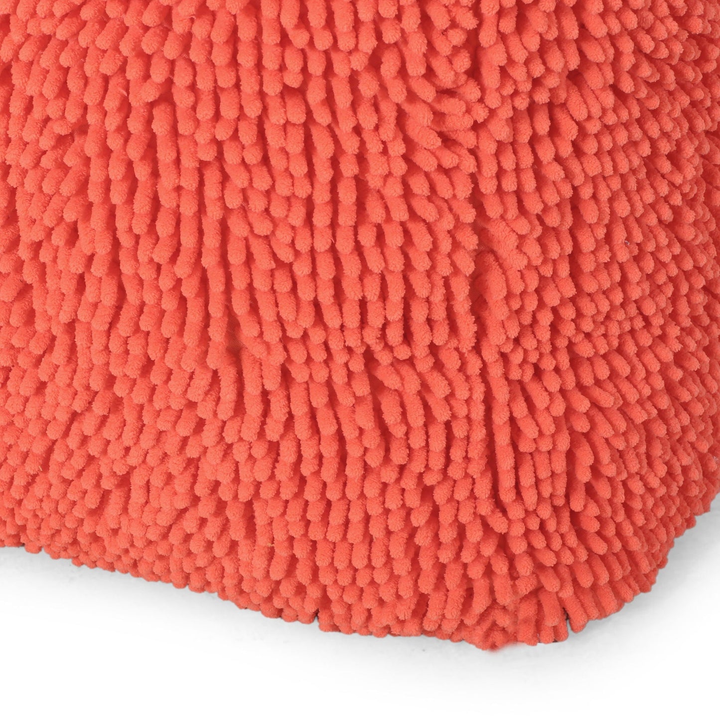 Sunny - Square Pouf, Versatile Ottoman Or Floor Cushion - Coral Home Essentials