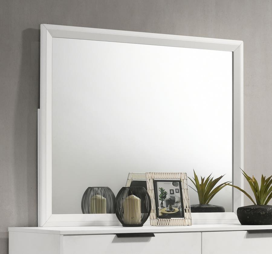 Sonora - Dresser Mirror - White - Snoozhouse